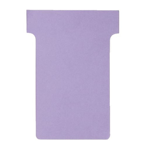 T-insteekkaarten voor planning atlanta karton 170g m2 60x15x85x48,5mm paars