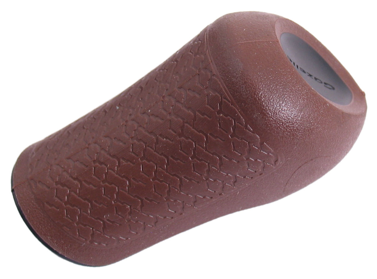 GaZelle Handle Cap op der lénker - brong mat schwaarze Piping