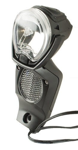 Gazelle Headlight Light Vision V2 for hub dynamo - Black