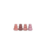 Ideas 4 seasons pebble vaas h9,5xø7cm pink 4ass colours