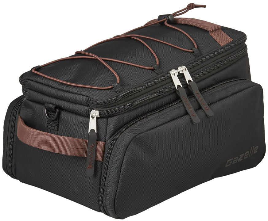 Gazelle luggage behavior bag Trunkbag 31 liters - Black dark brown