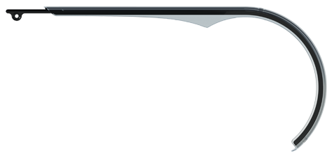 Sturmeyarcher chain screen Herrmans Slim 48T - Black Transparent