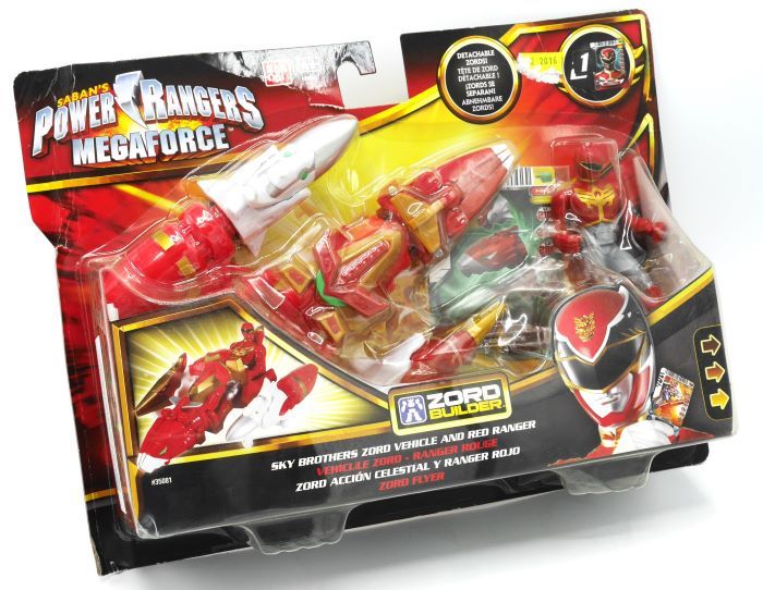 Hasbro Power Rangers Sky Brothers Zord Pojazd z Czerwonym Strażnikiem