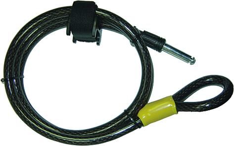 Security plus plug-in cable plug-in chain sec.plus black plastic cover