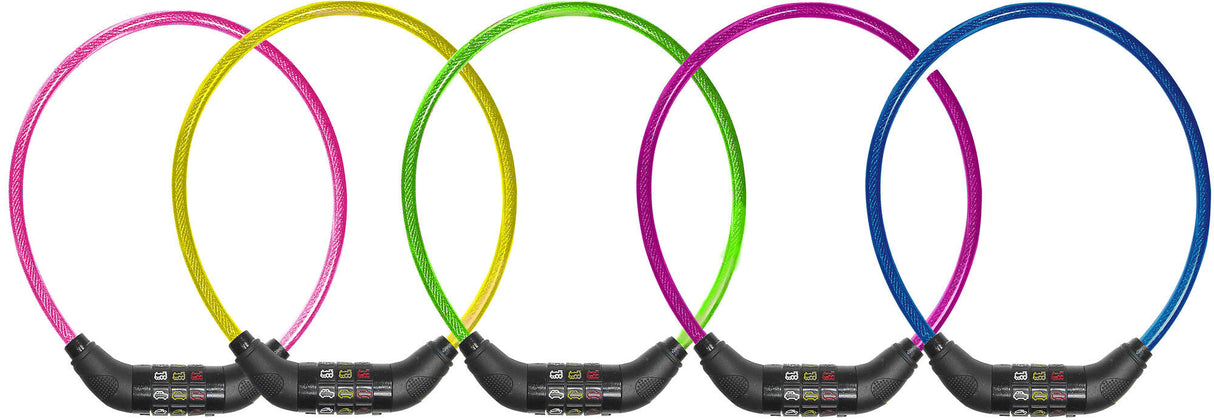 Security plus cable lock csl 60 kids cab.lock sec.plus ass.colors