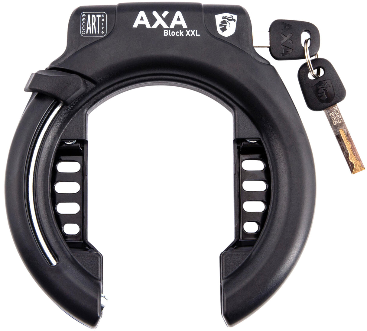 Axa Block XXL ring lock Art2 Black including Bosch Gen3 Frame battery slot