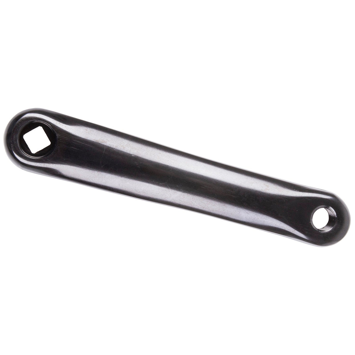 Brass Knuckle left crank arm aluminum black 170