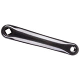 Brass Knuckle left crank arm aluminum black 170