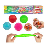 Toi-toys fun squishy anti-stress ball, 5 pcs.
