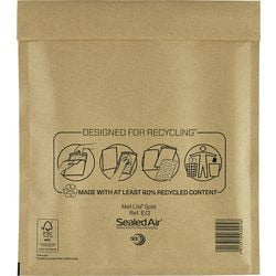 Bag-envelope sealed air e 2 gold 220 mm x 260 mm