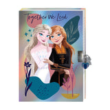 Disney frozen 2 dagboek met slot, magische pennen en stickers