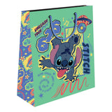 Stitch papieren cadeautas 18x11x23 cm