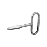 Square key for box lock