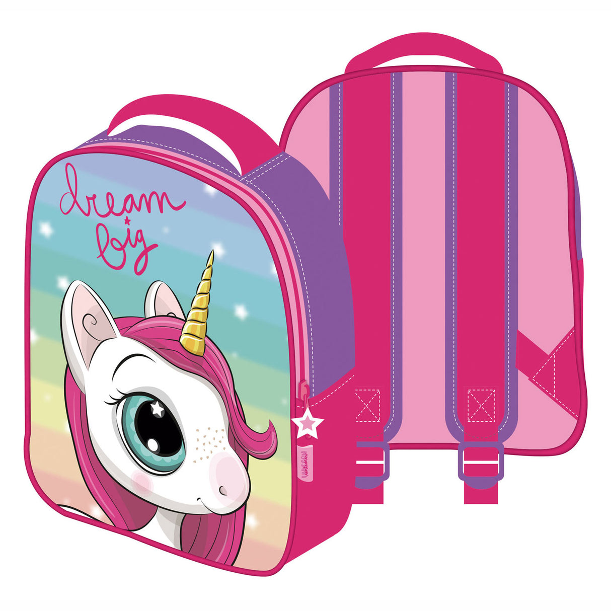 Rucksak 3D Unicorn Dram grouss