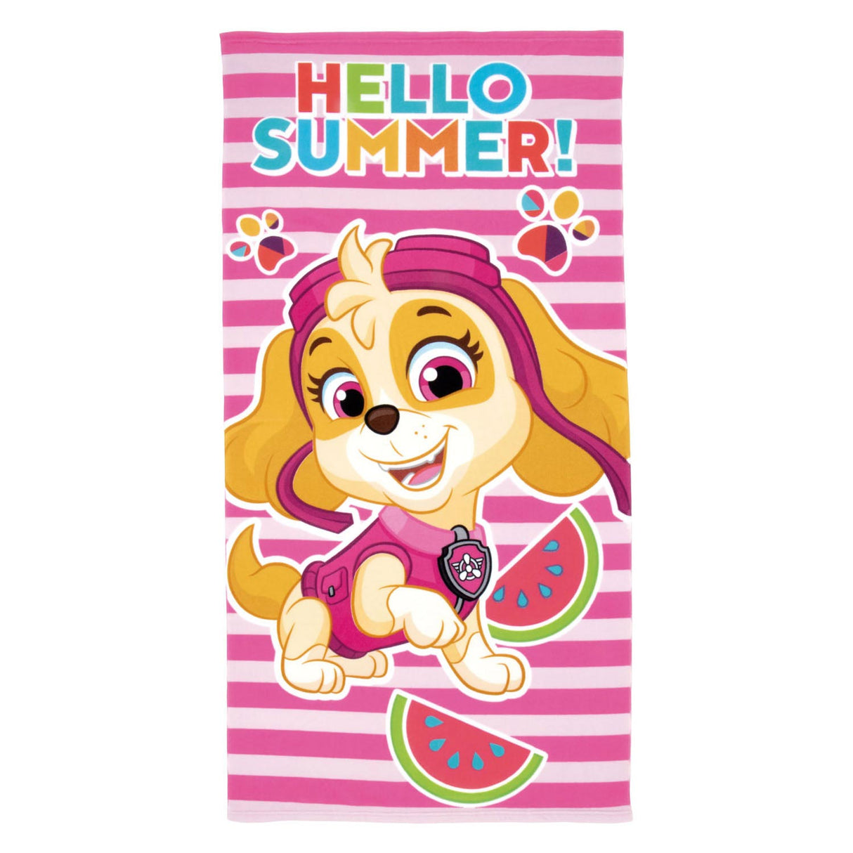 Paw Patrol brisača 70x140cm roza