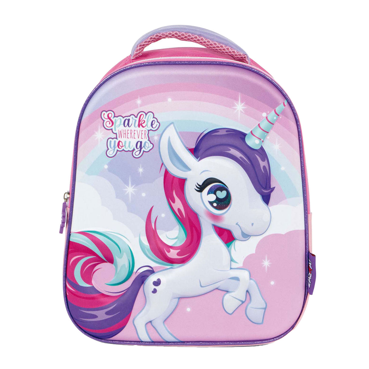 Licorne à dos 3D