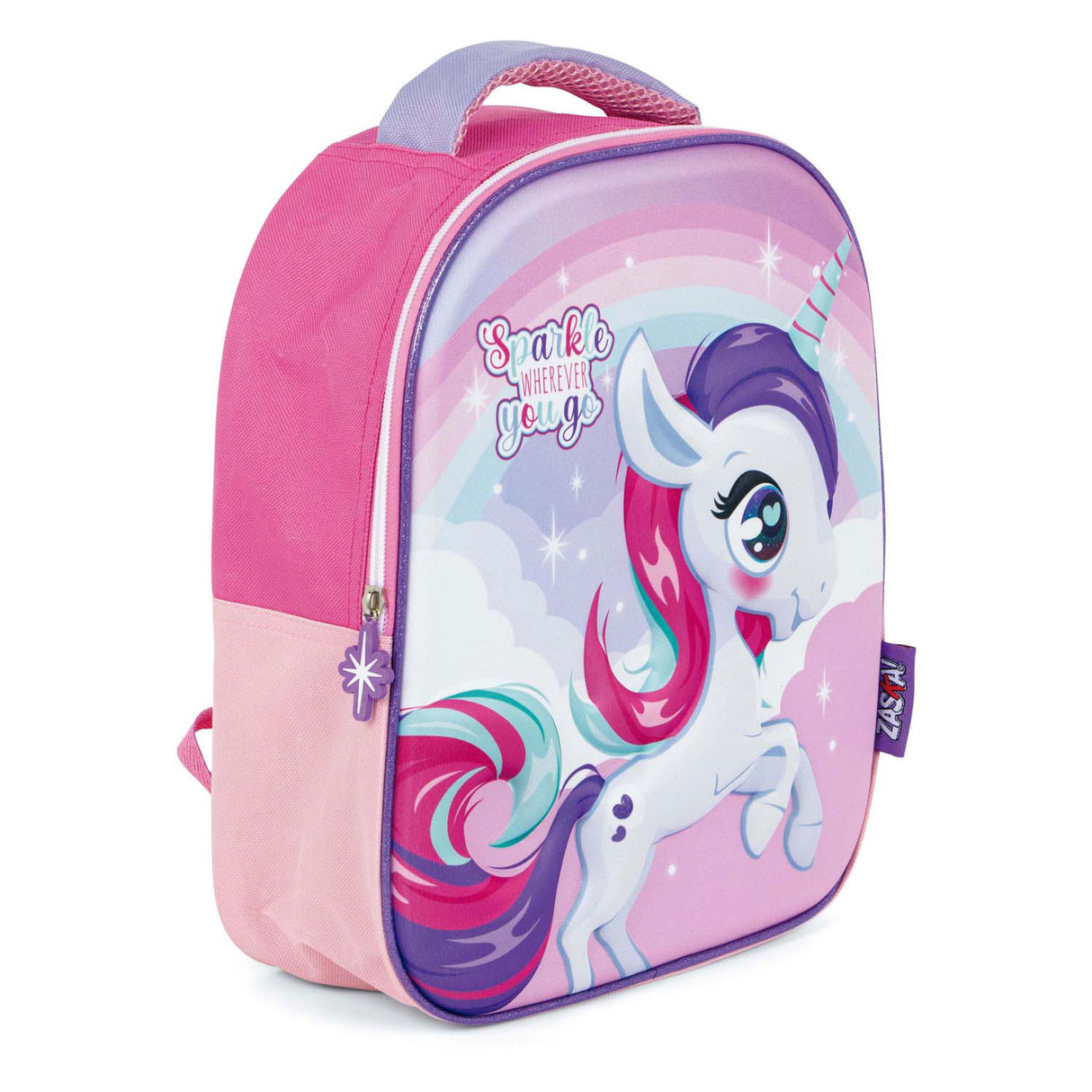 Licorne à dos 3D