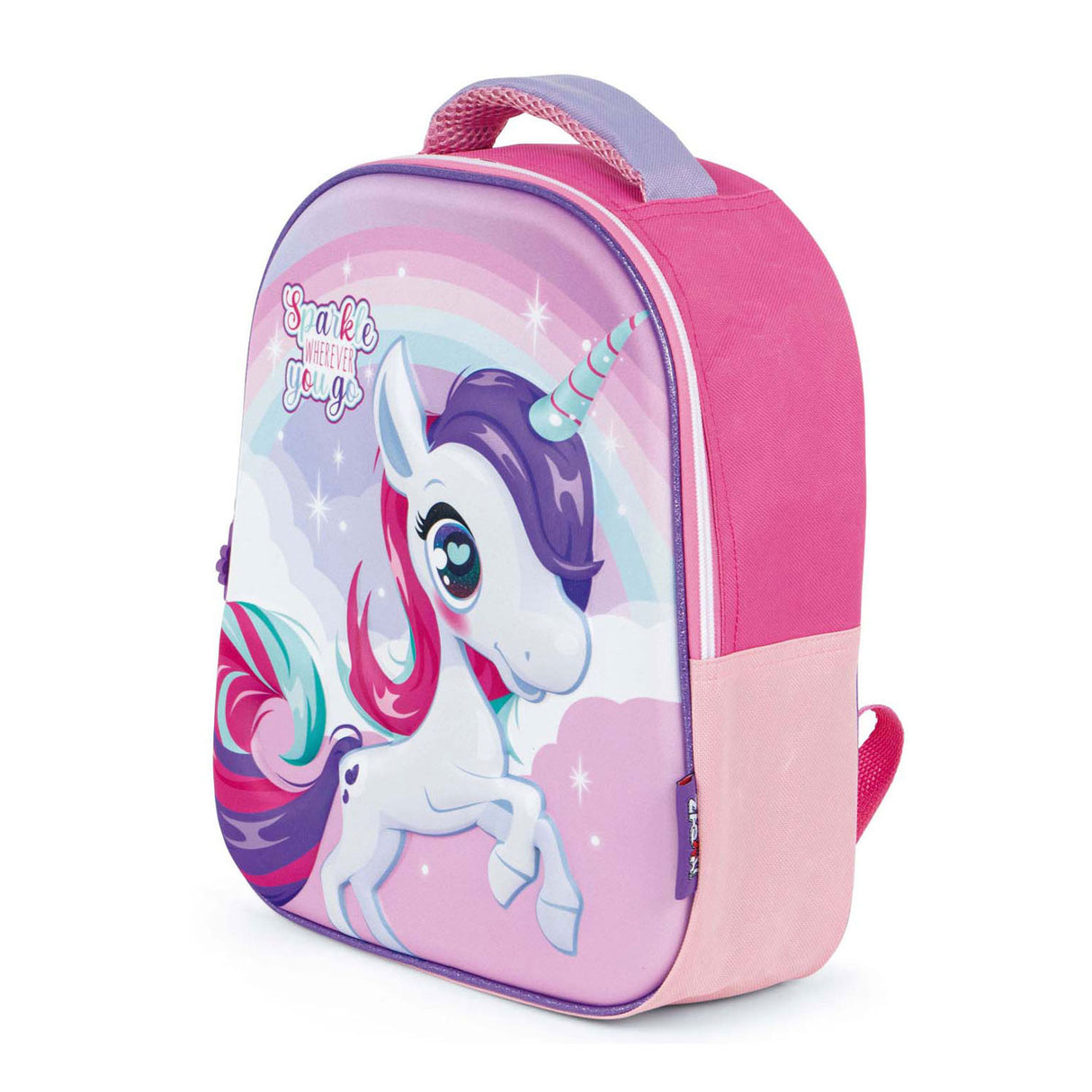 3D backpack unicorn