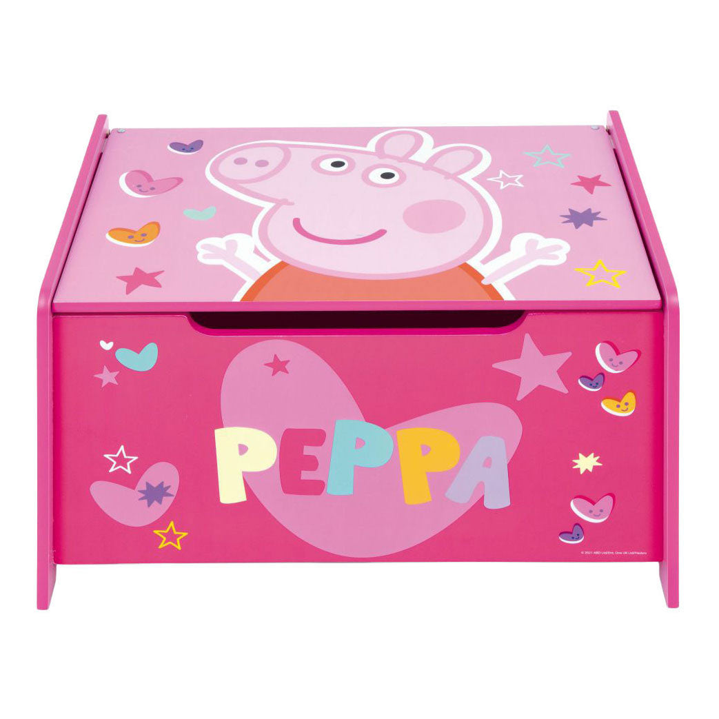 Peppa Pig wooden toy box