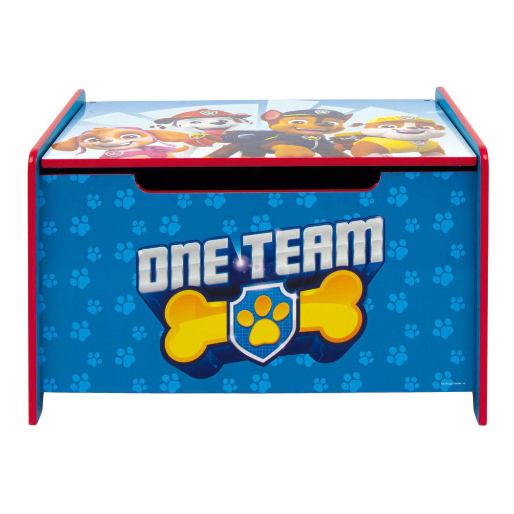 Paw Patrol wooden toy chest