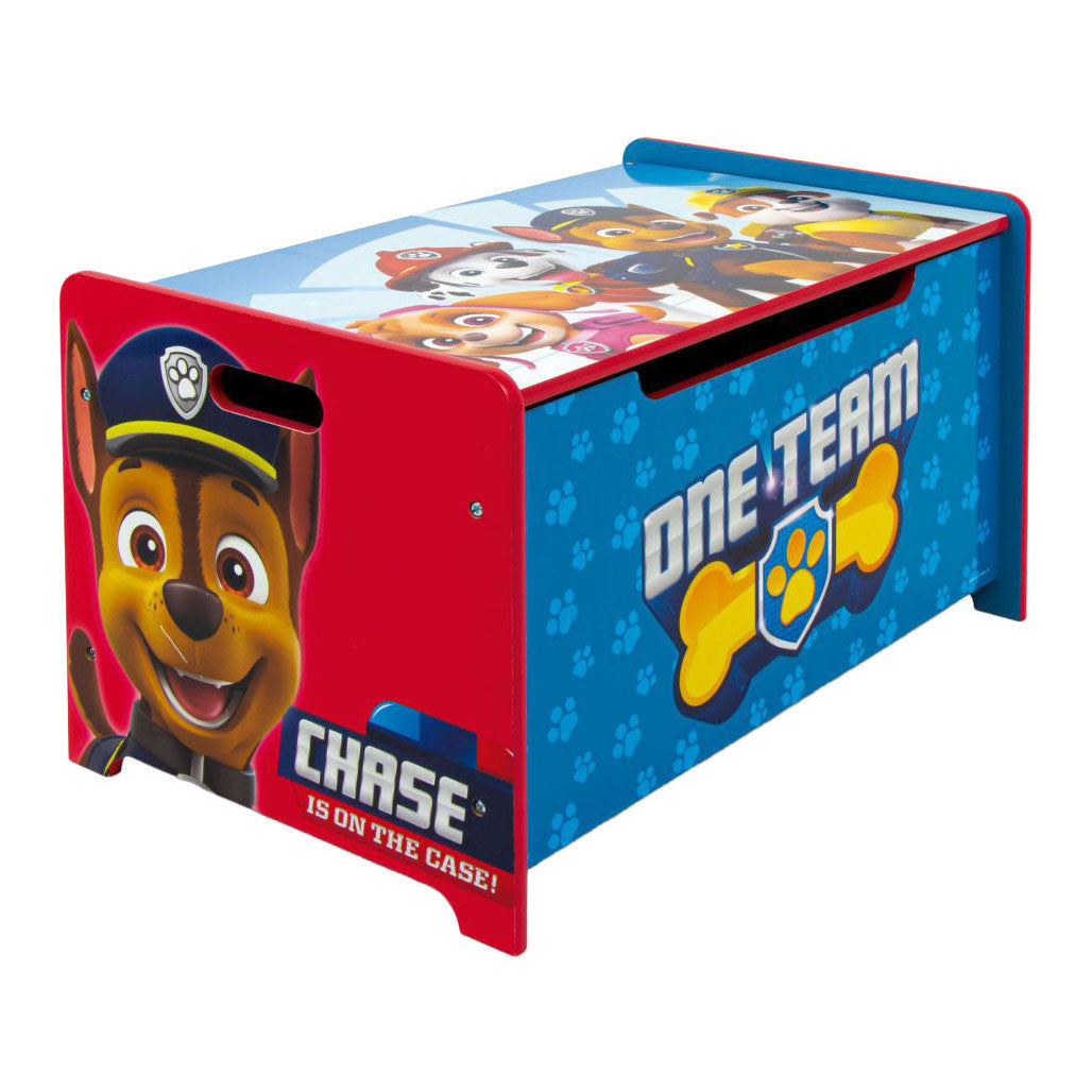 Paw Patrol wooden toy chest