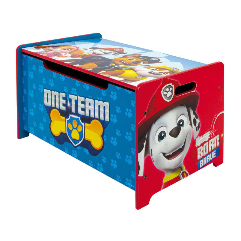 Paw Patrol wooden toy chest