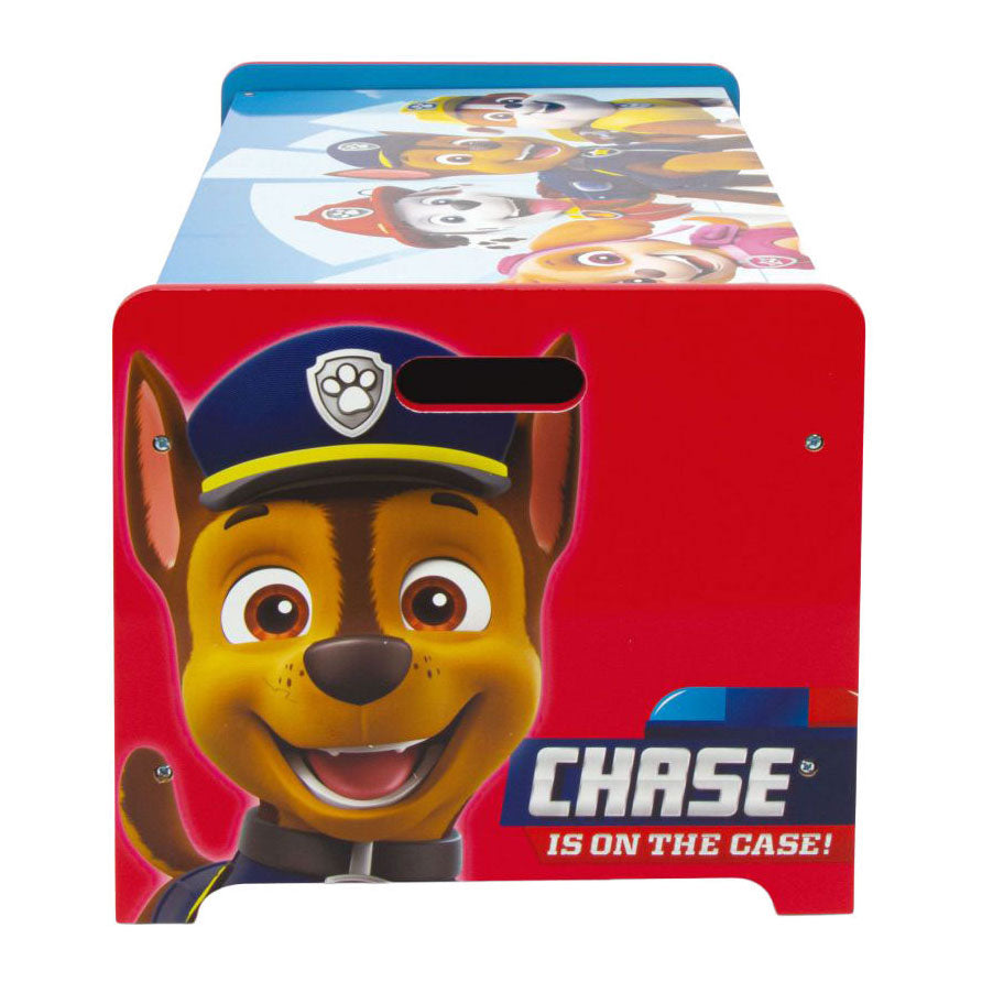 Paw Patrol wooden toy chest