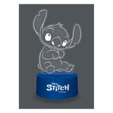 3d lamp met afstandbediening stitch