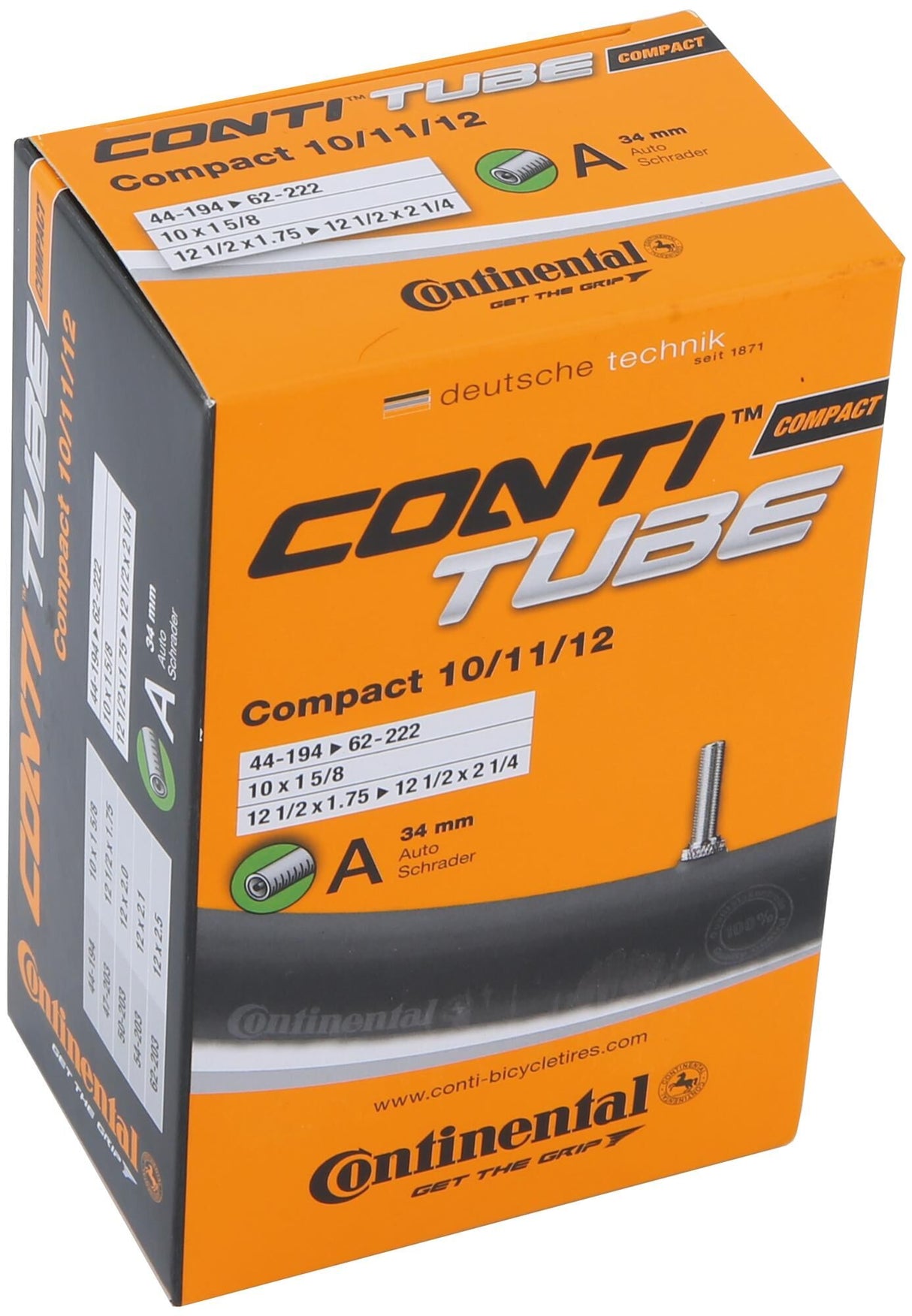 Continental binnenband compact 10 11 12