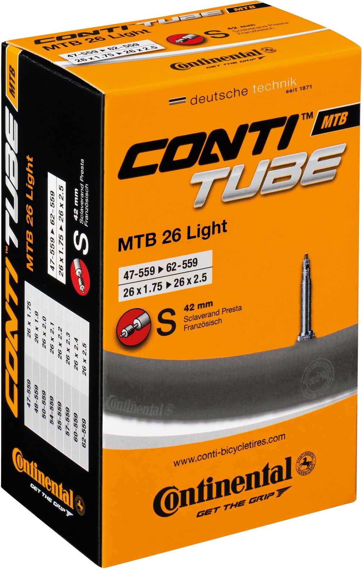 Continental 47 60-559 FV 42 mm Licht 0181681