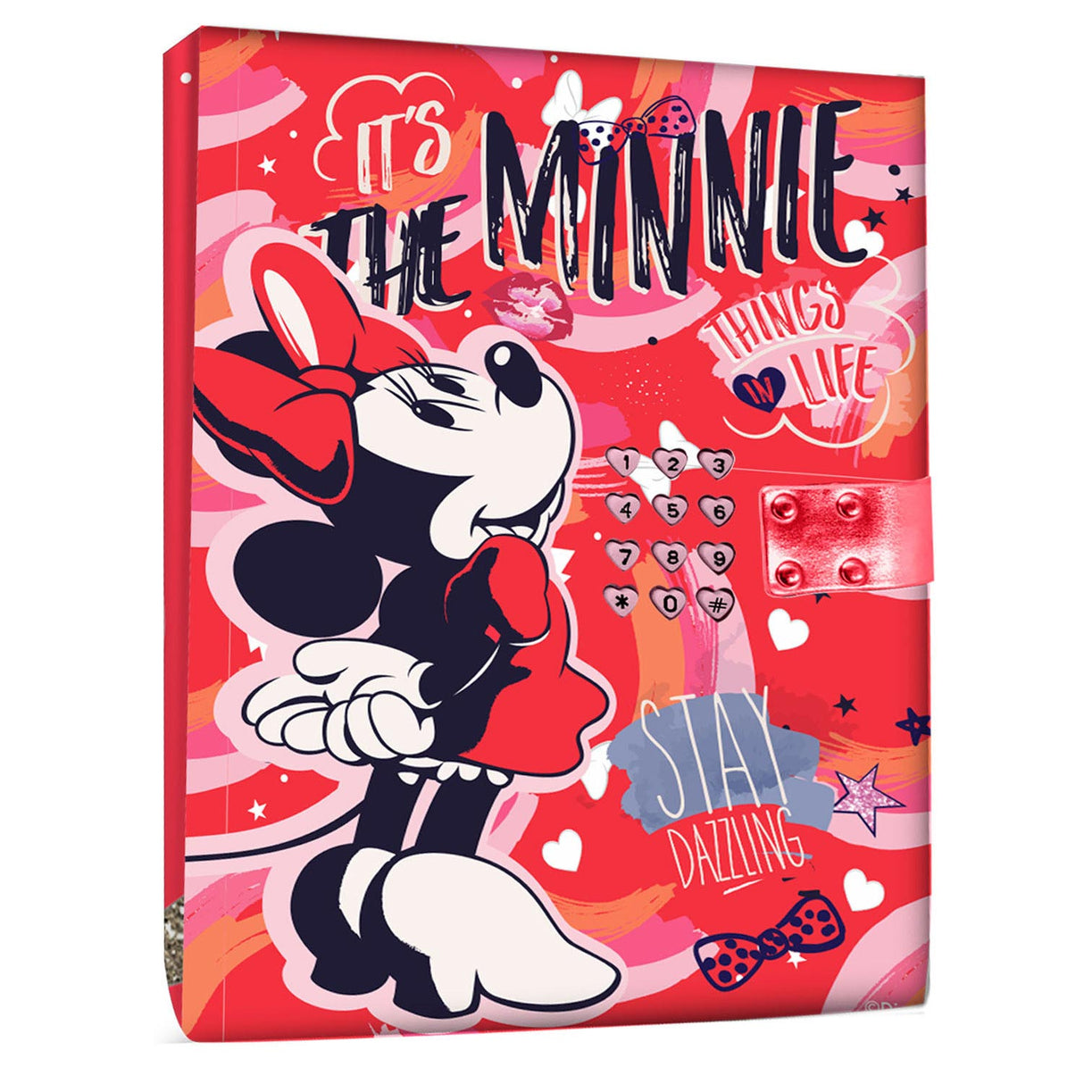 Tajný deník se zvukovou Minnie Mouse