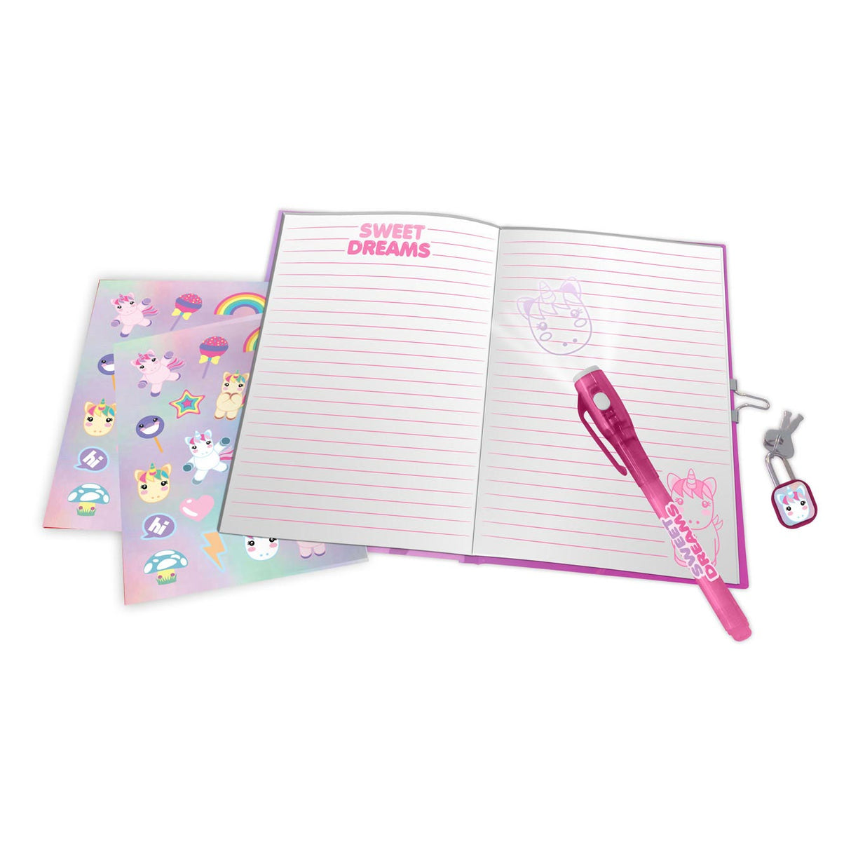 Kids Licensing Diary Secretary Pen Sweet Dreams