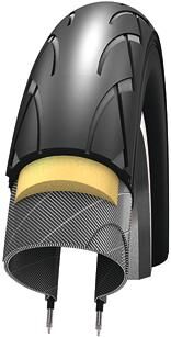 Schwalbe Tire 14x1.75 (47-288) Kid Plus Black
