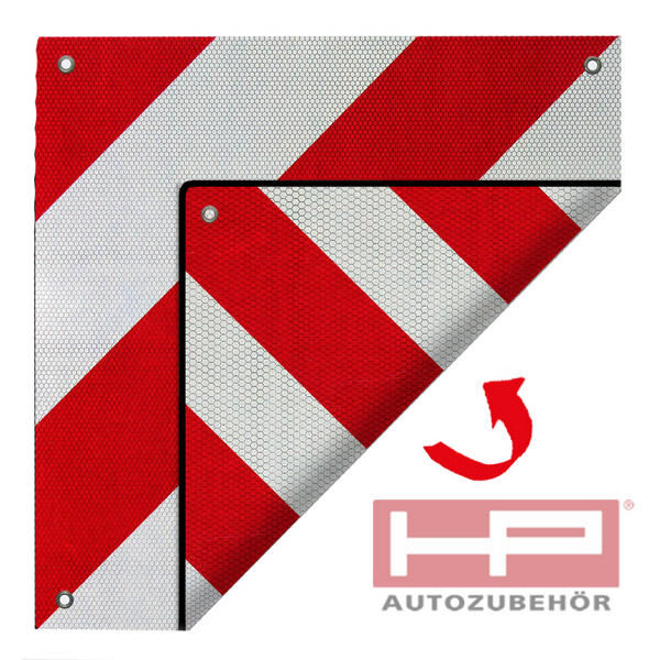 Hp warning sign 2 in 1 warning sign italy + span car accessories