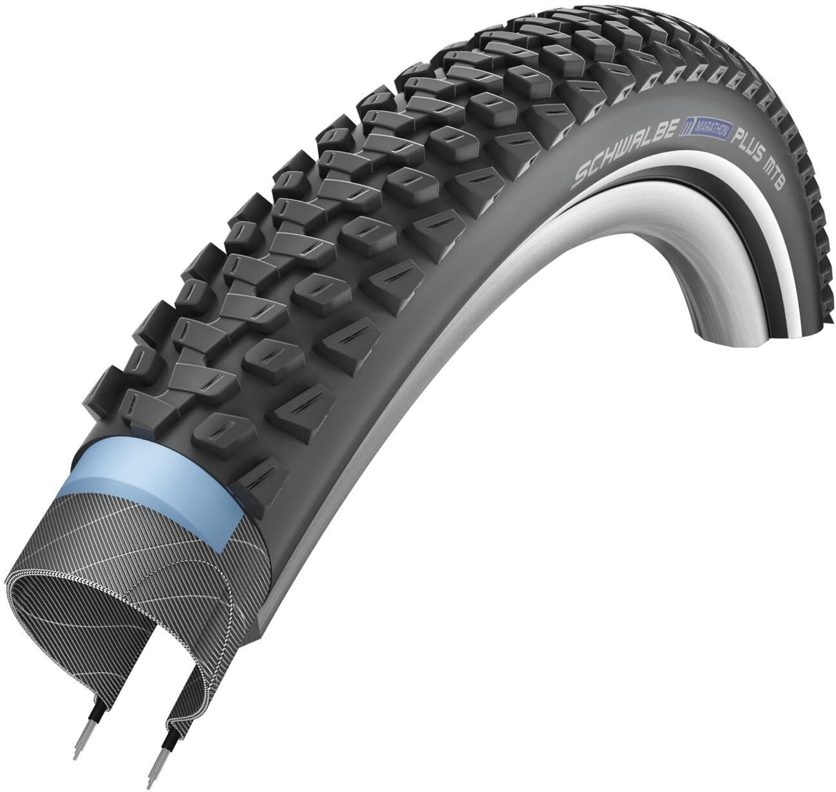Schwalbe outer tire marathon plus mtb performance line tire marathon plus mtb perf.line 65-584
