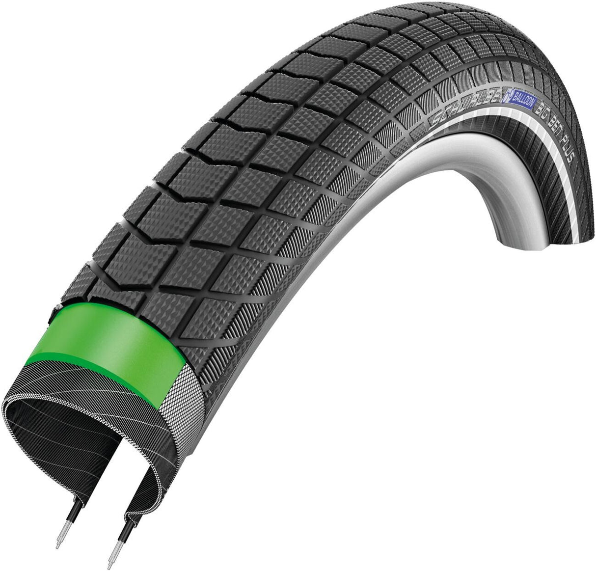 Opona Schwalbe 24x2.15 (55-507) Big Ben Plus Black Reflex