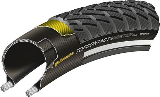 Continental folding. Top Contact Winter II PR. 37-622 Black