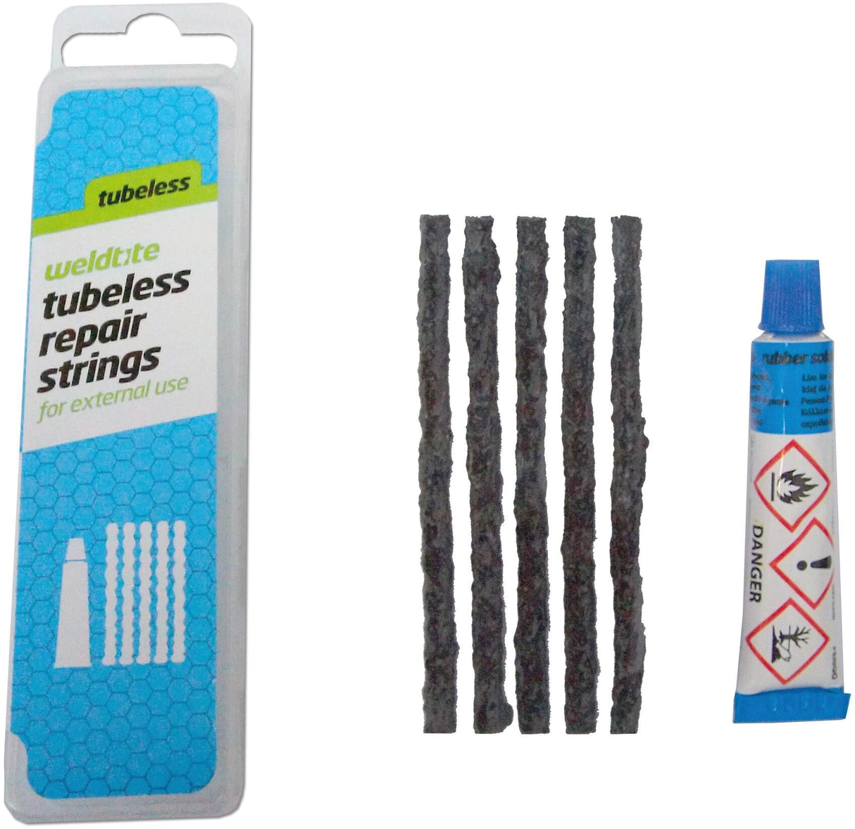 Weldtite reparatie-assortiment tubeless repair kit