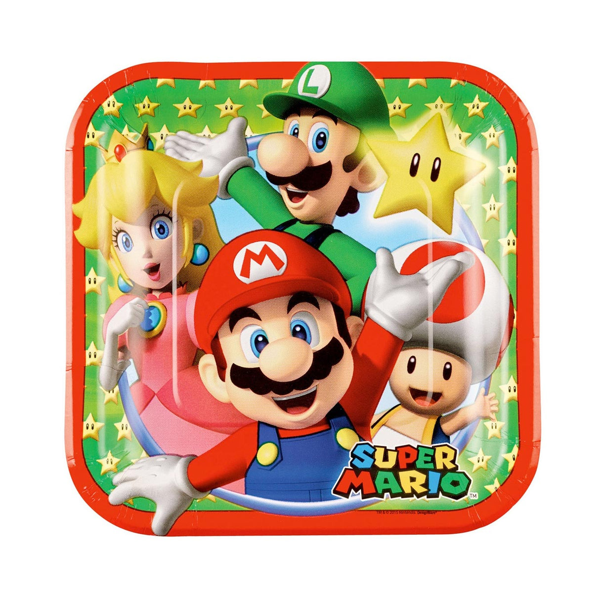 Super Mario Super Mario signs cake, 8st.