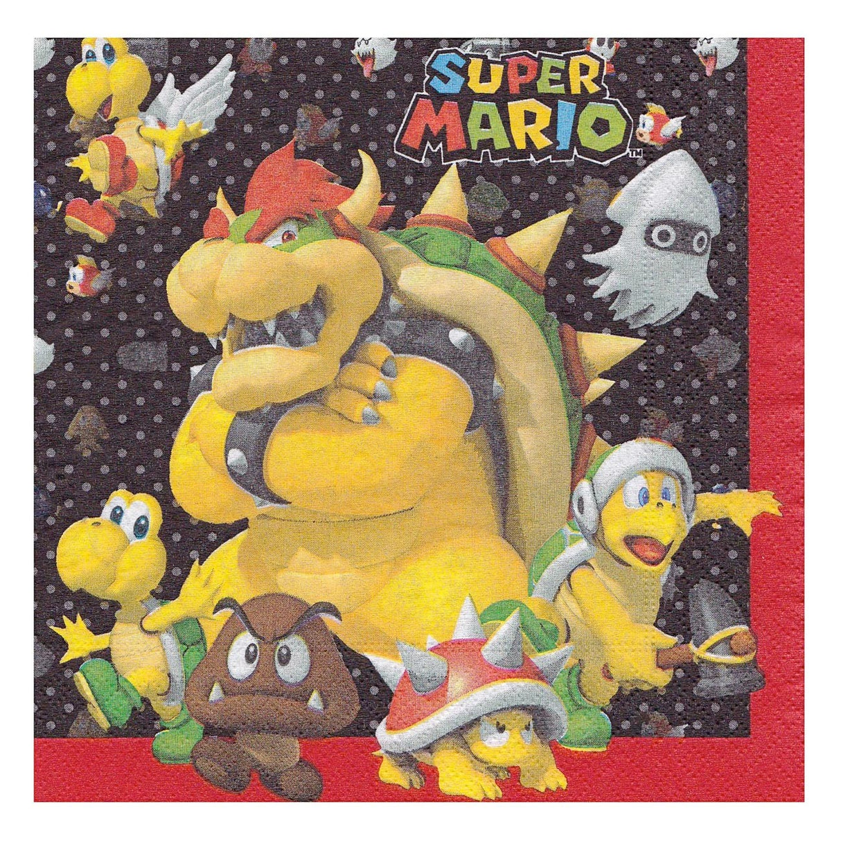 Super Mario Servietten, 20st.