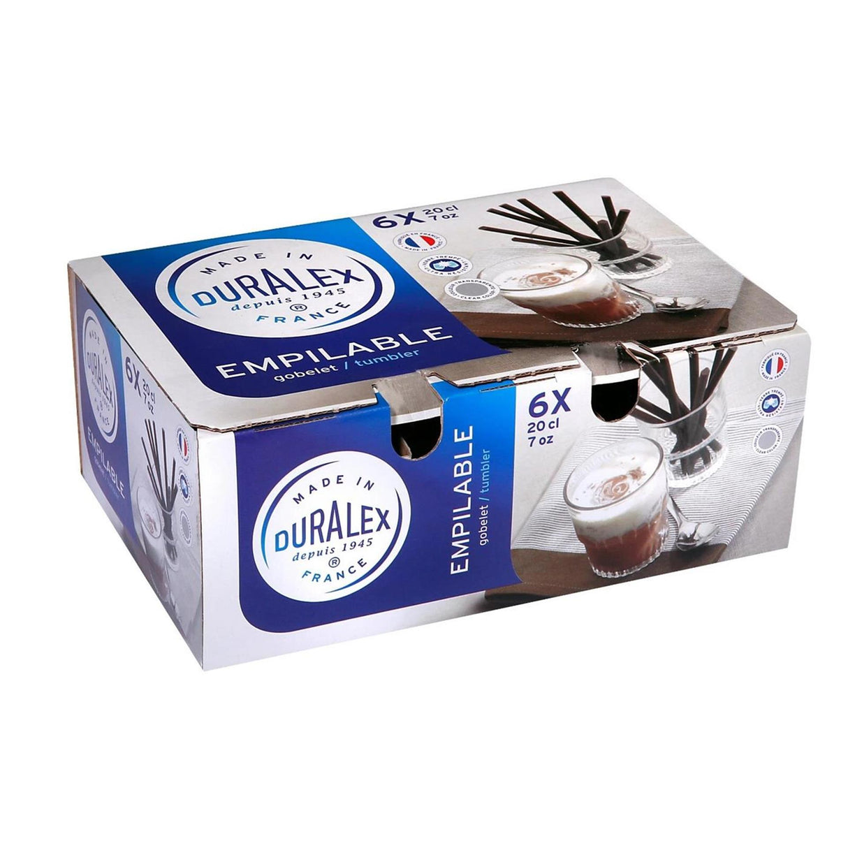 Duralex sklenice na whisky (6x 20cl)