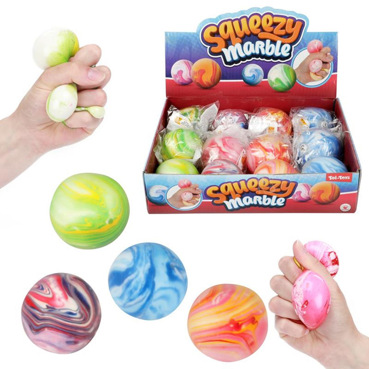 Toi-toys Squeeze Ball Marble