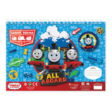 Thomas The Train skiciranje z barvnimi stranmi in predlogo