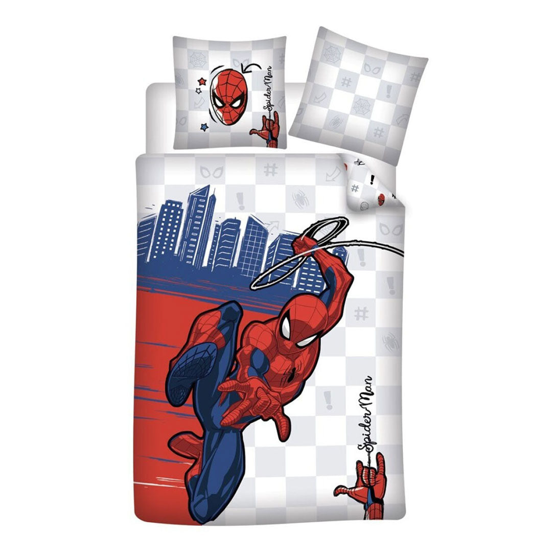 Capa de edredão do Homem-Aranha, 140x200cm