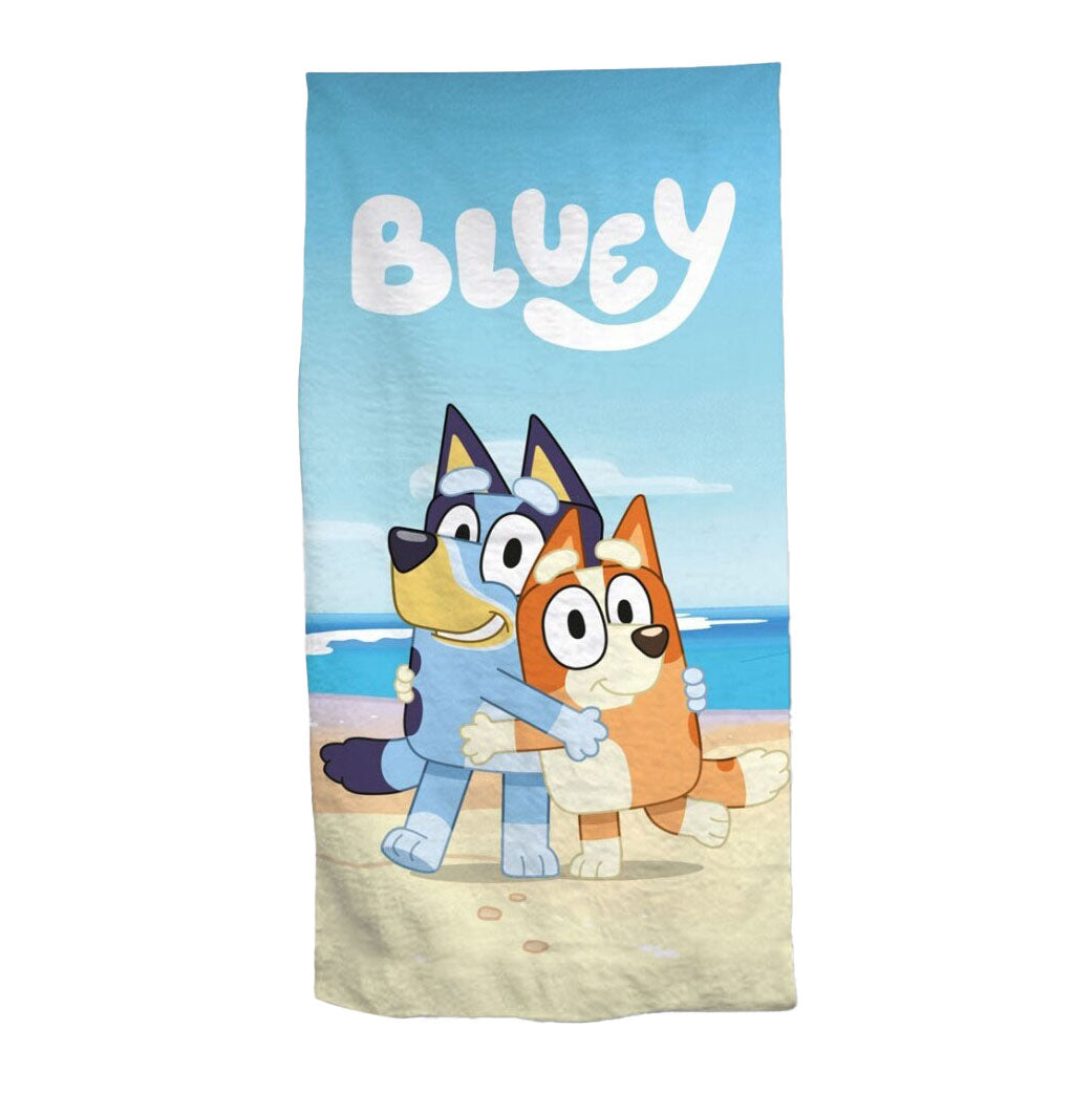 Asciugamano da spiaggia bluey, 70x140cm