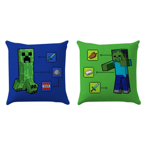 Minecraft cushion, 35x35cm