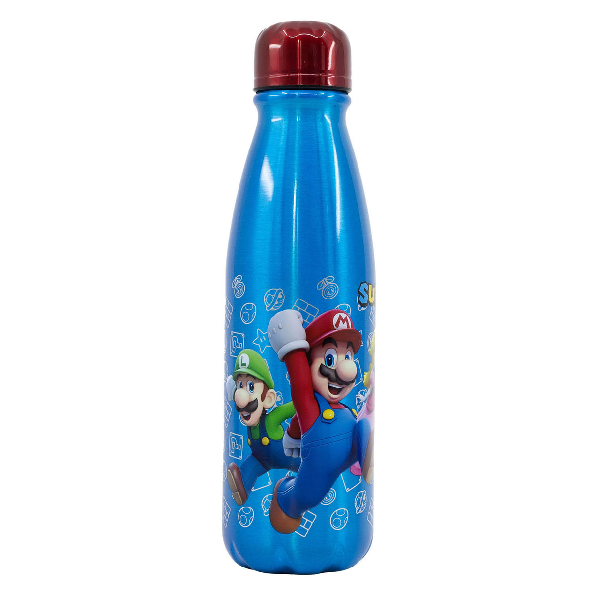 Super Mario Drinking Bottle Aluminium, 600ml