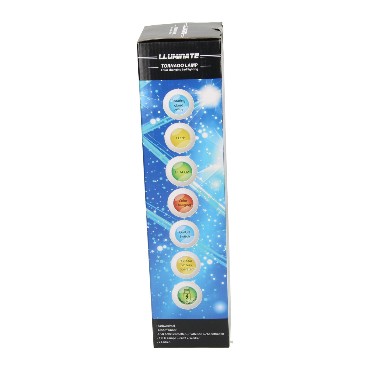 Tornado lava lamp, 34cm