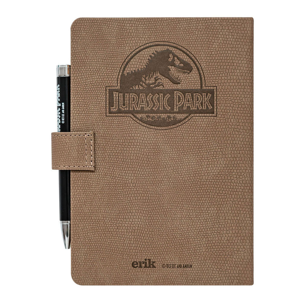 Premium notebook A5 Jurassic Park with pen