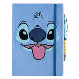 Notebook stitch with pen